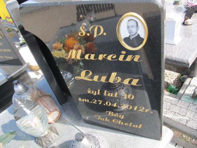 Marcin ŁUBA 1982 Łomża - Grobonet - Wyszukiwarka osób pochowanych