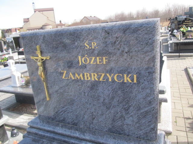 Józef ZAMBRZYCKI 1934 Łomża - Grobonet - Wyszukiwarka osób pochowanych