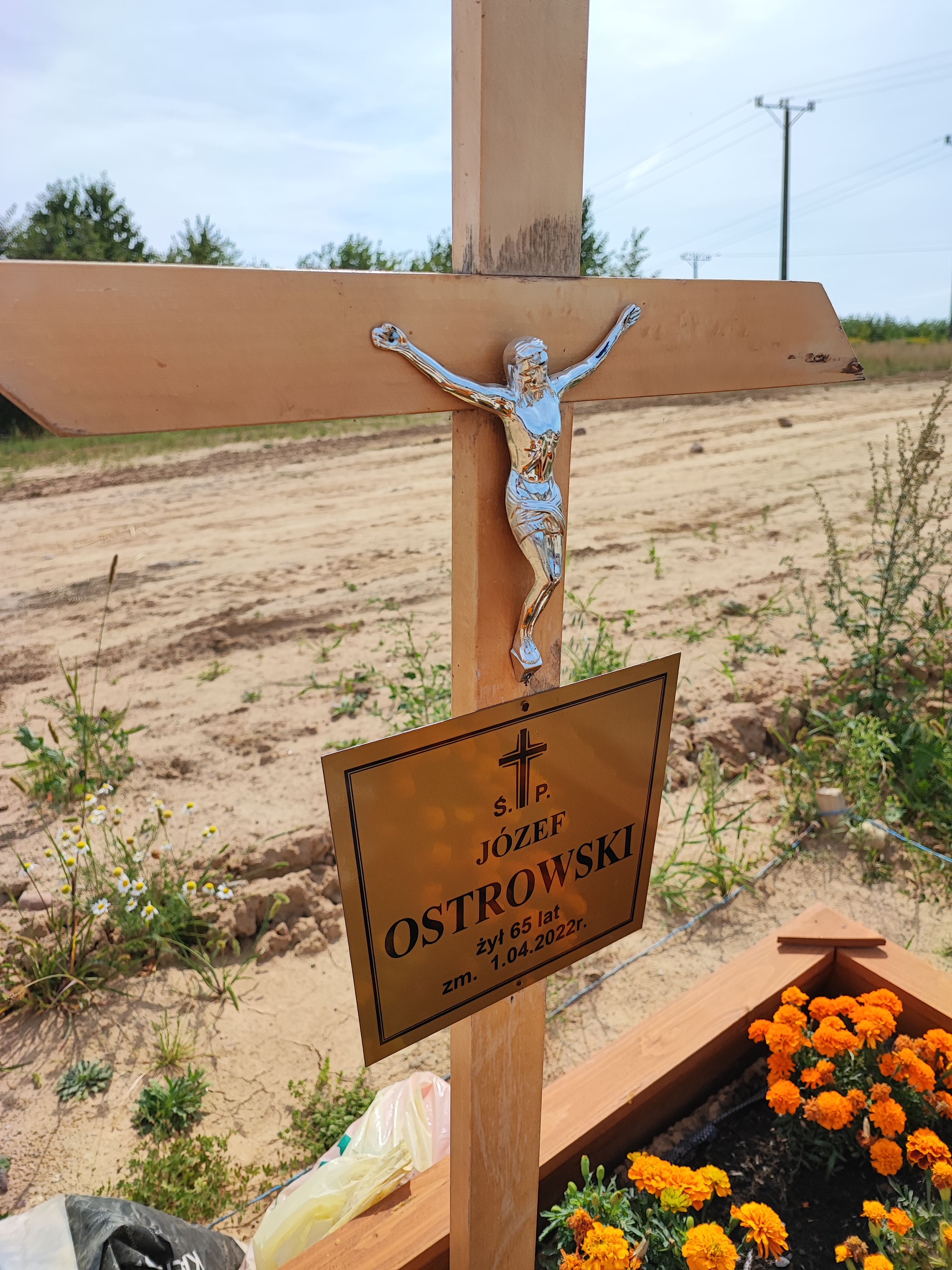 Józef OSTROWSKI 1956 Łomża - Grobonet - Wyszukiwarka osób pochowanych