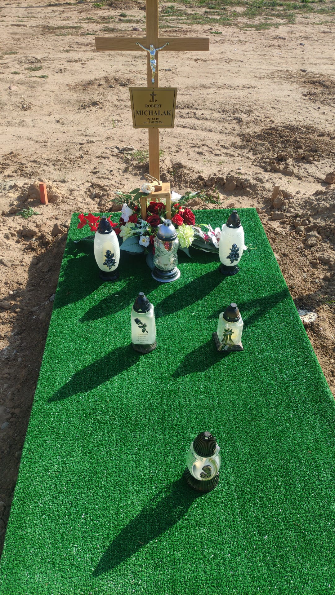 Robert MICHALAK 1972 Łomża - Grobonet - Wyszukiwarka osób pochowanych
