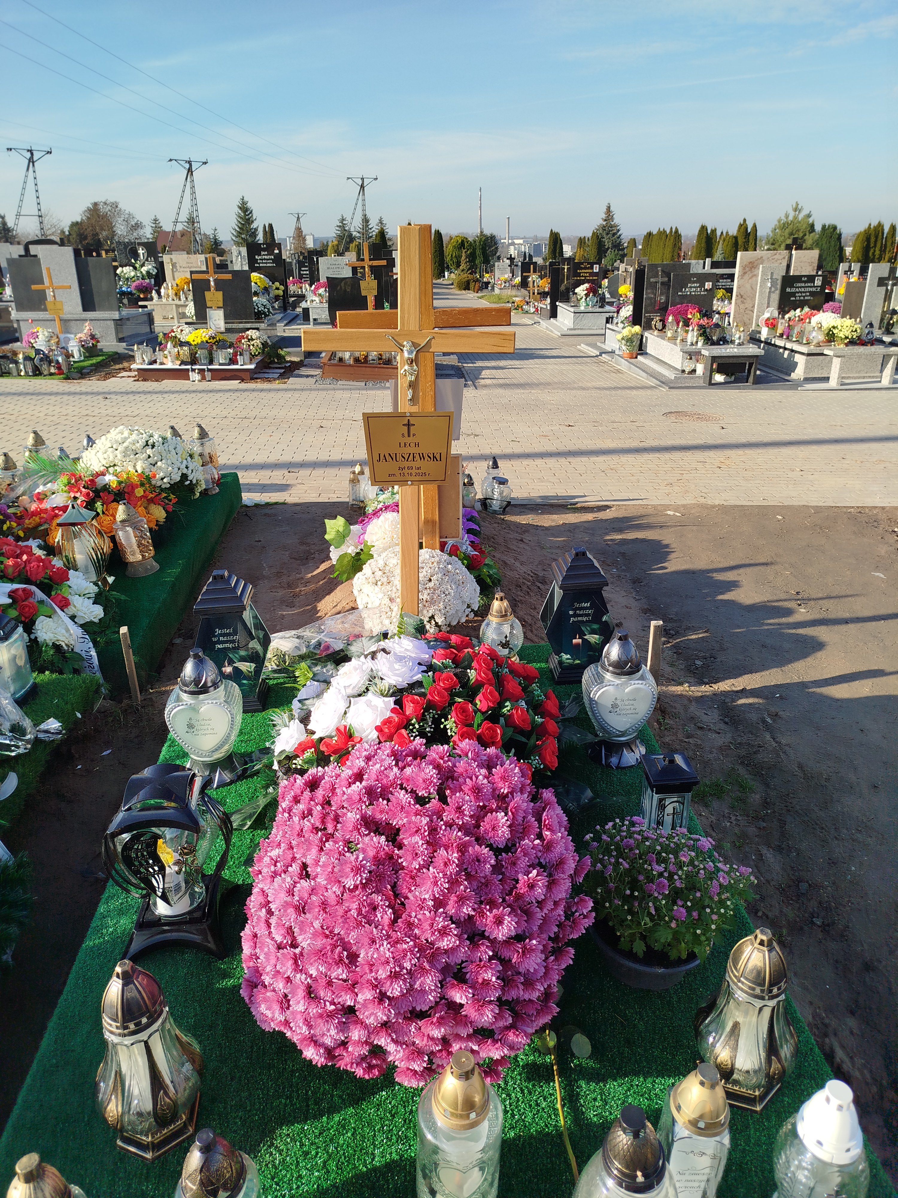 Lech JANUSZEWSKI 1956 Łomża - Grobonet - Wyszukiwarka osób pochowanych